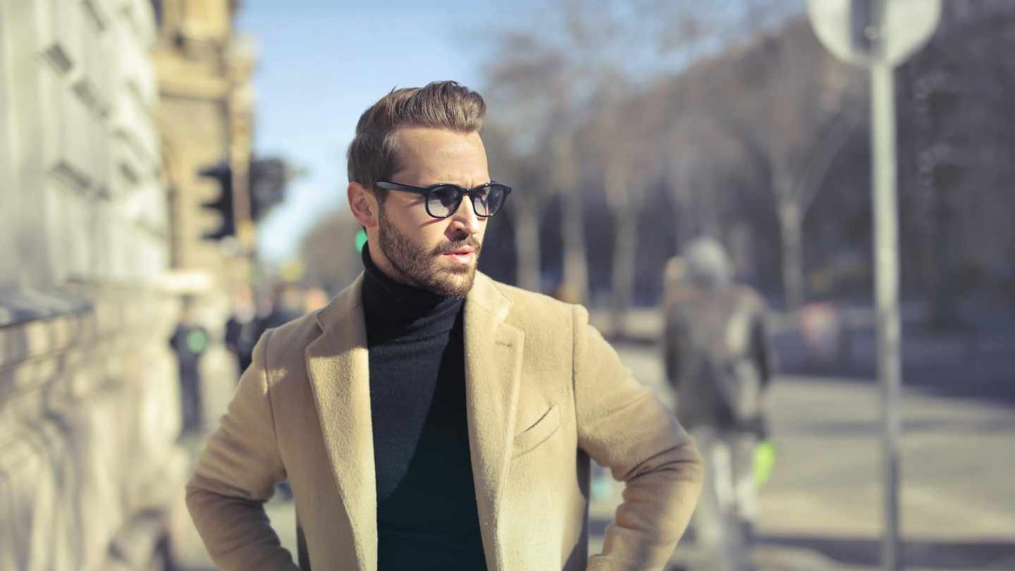Fashionable Man in Sports Jacket Fashionable Man in Sports Jacket