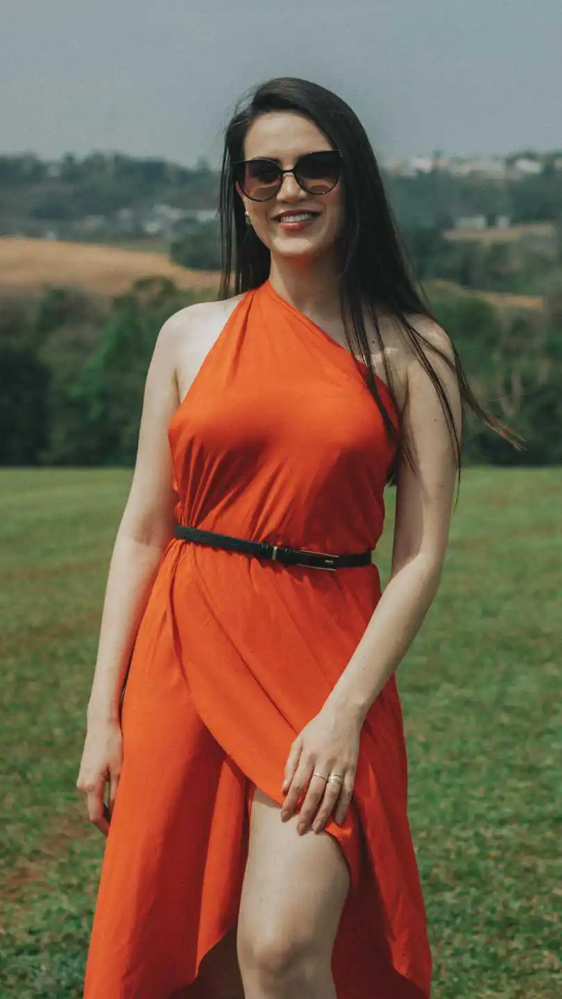 Woman Wearing Belt